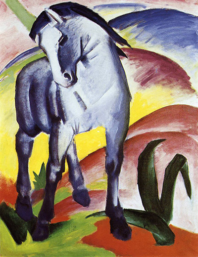 Blue Horse Franz Marc